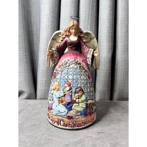 Jim Shore Joy of Christmas Morning Angel Figure 2006 #F4005325 Heartwood